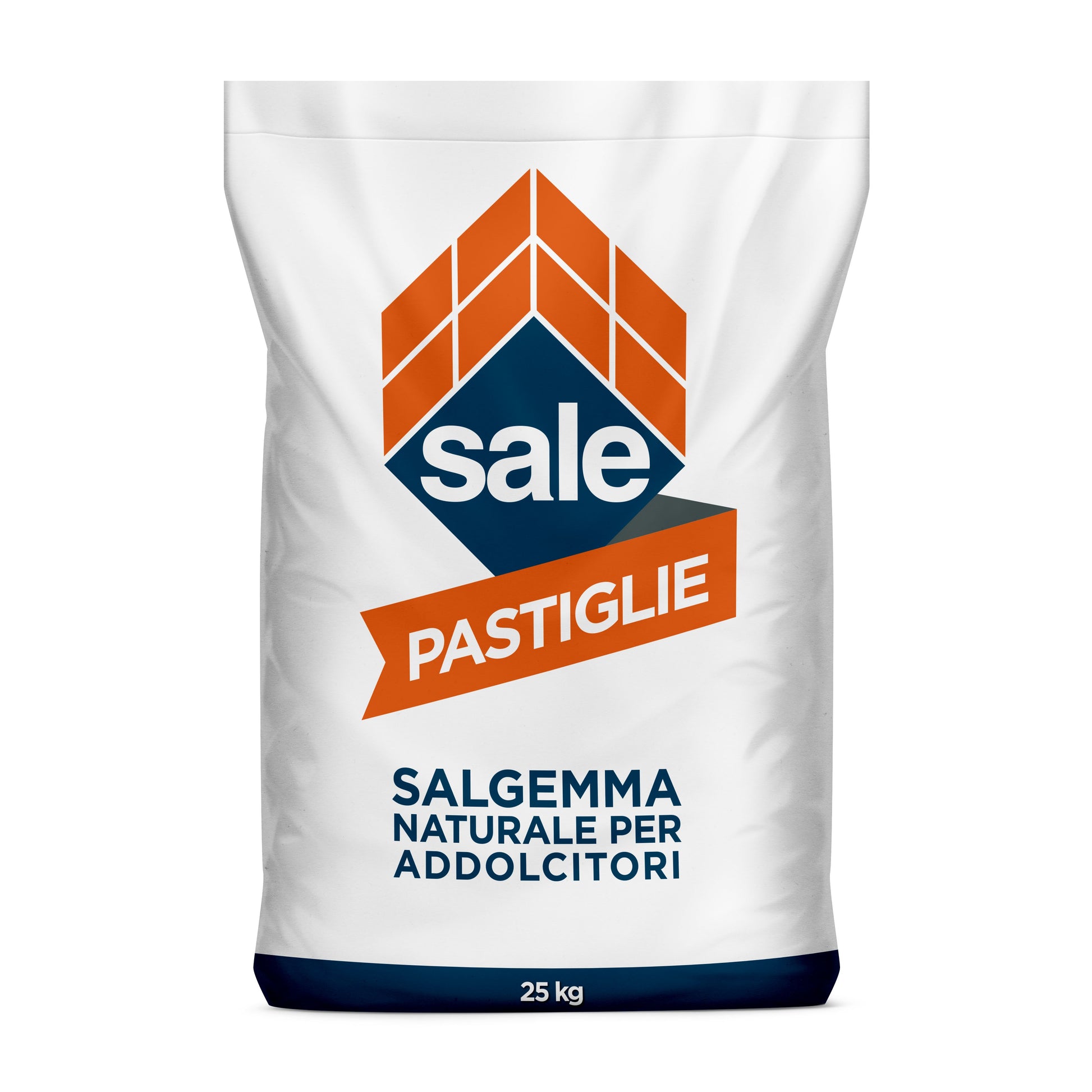 Italkali Pastiglie Di Salgemma Per Addolcitori Acqua Sacchi da 25 Kg (2 Pallet - 2000 Kg)