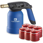 Kemper KE2019 Lampada per Saldare Tornado + 6 Cartucce Gr.190