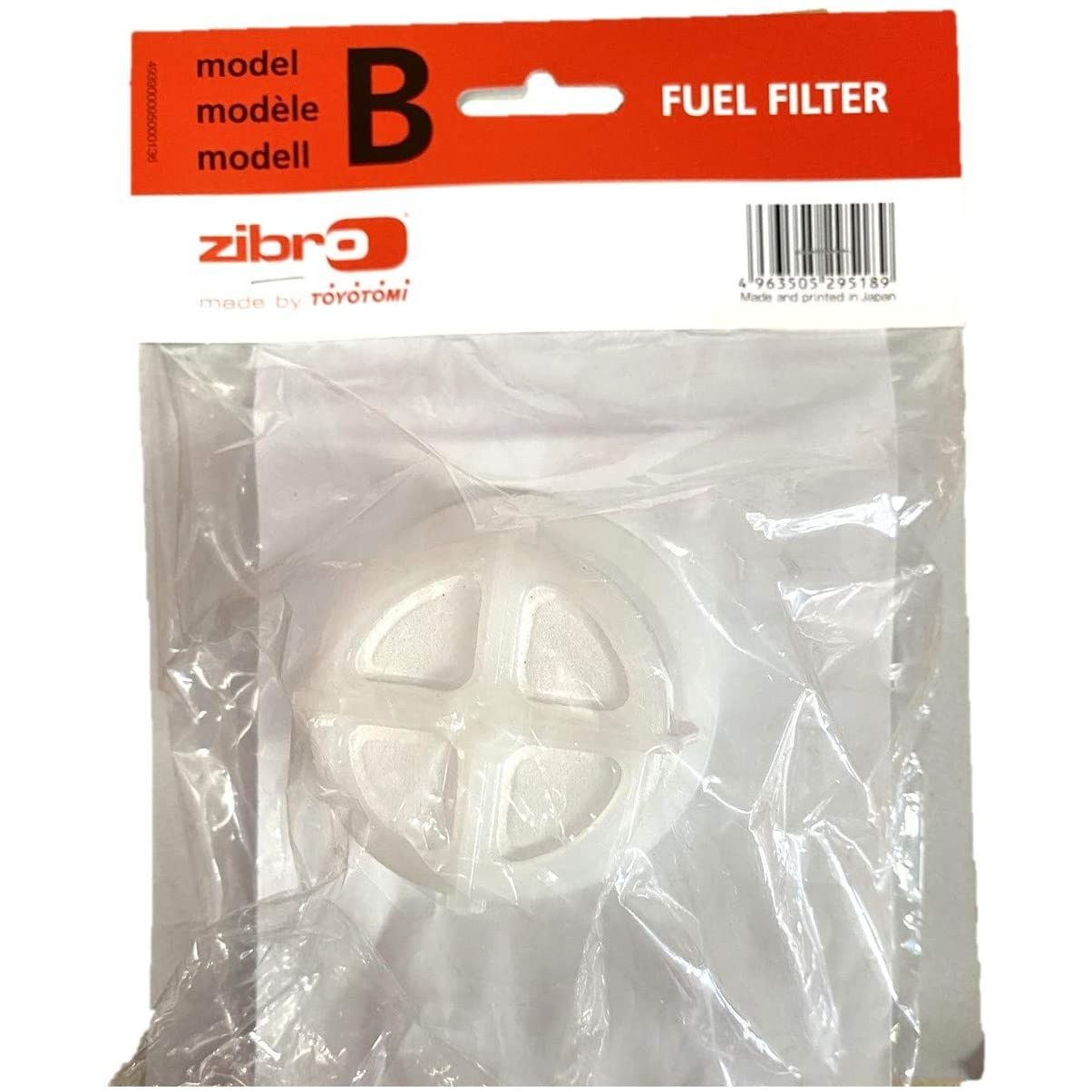 Zibro Filtro Combustibile con Ghiera, Modello E