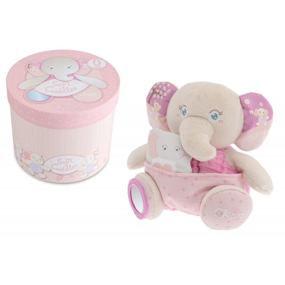 Chicco Soft Cuddles Elefante Rosa