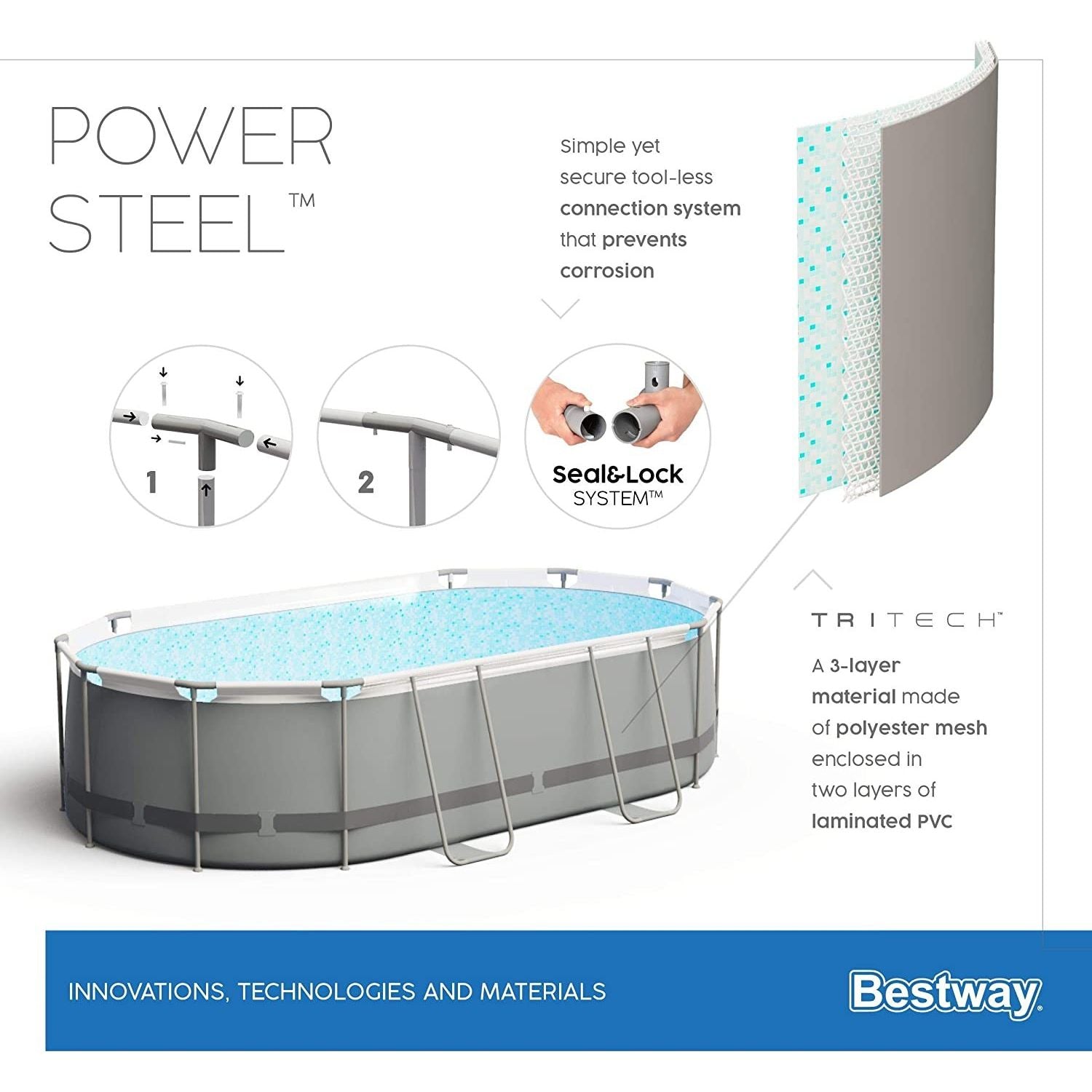 Bestway Piscina Ovale