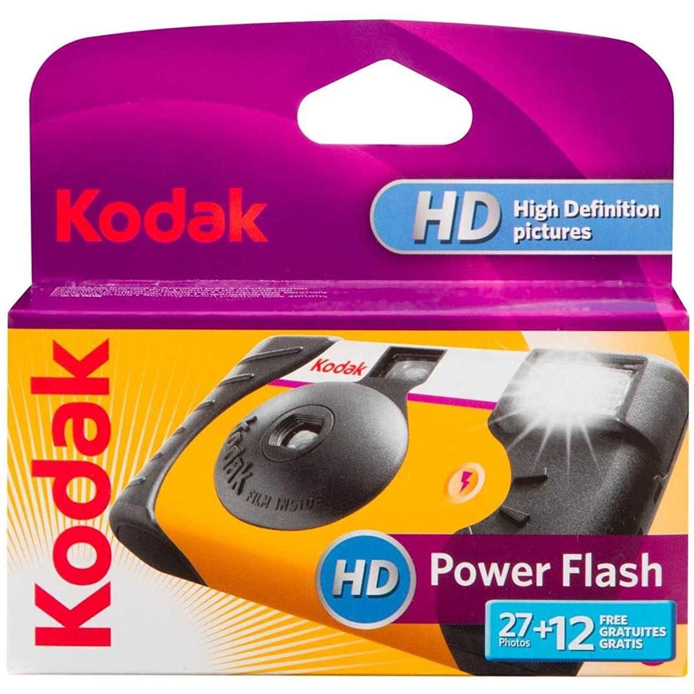 Kodak Fotocamera Usa e Getta 27+12 Foto Power Flash (Confezione da 1)