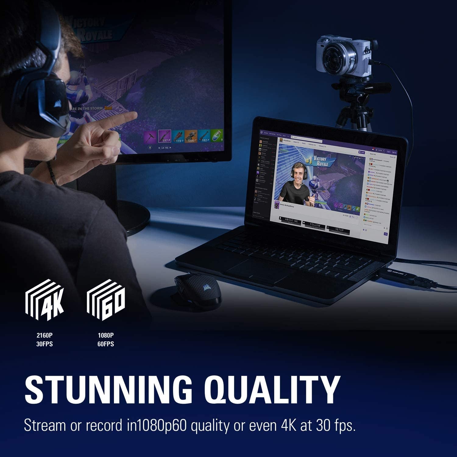ELGATO Cam Link 4K Stream Deck GARANZIA ITALIA POLYPHOTO 2 ANNI