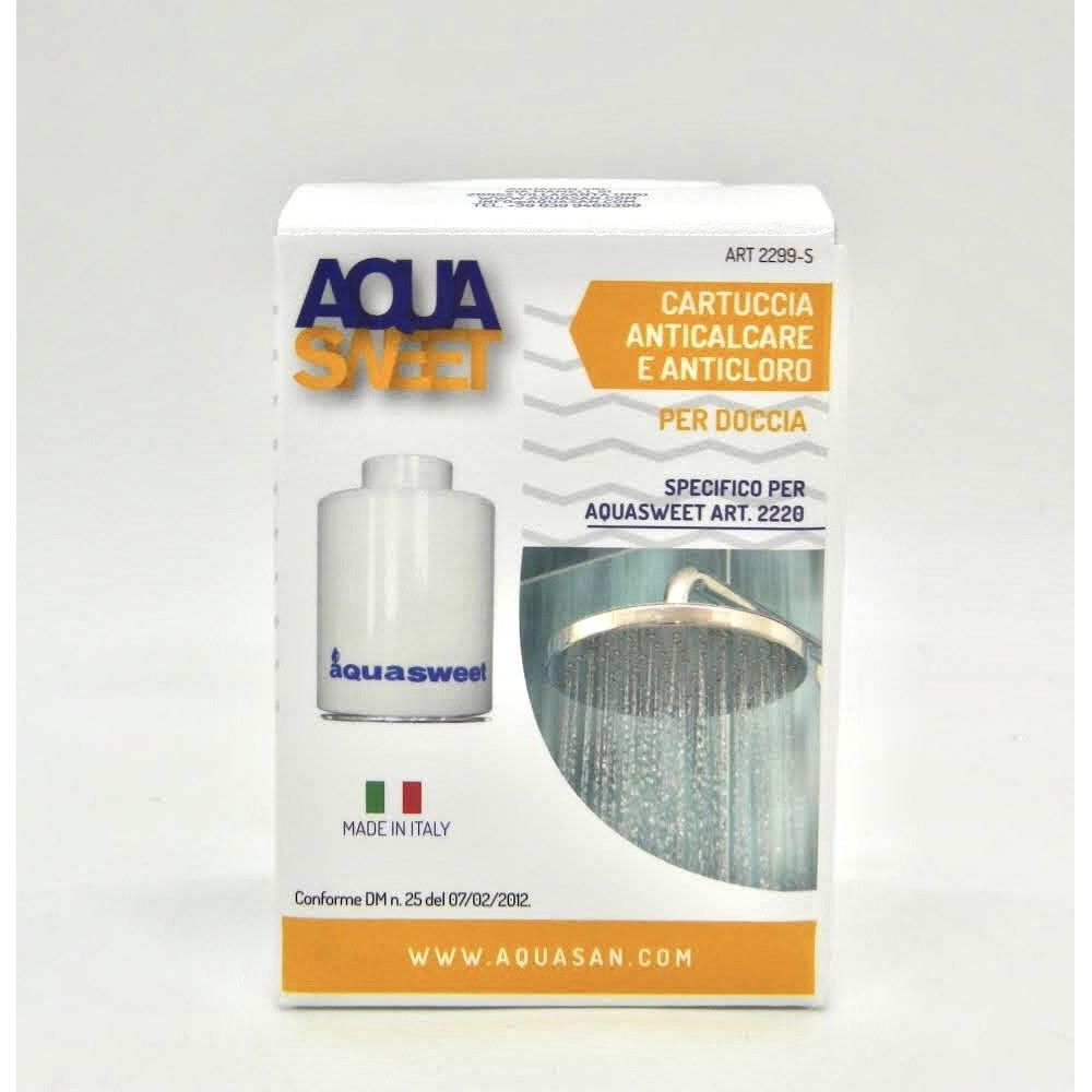 Aquasan Aquasweet Filtro per Doccia e Vasche Da Bagno Anticalcare e Anticloro