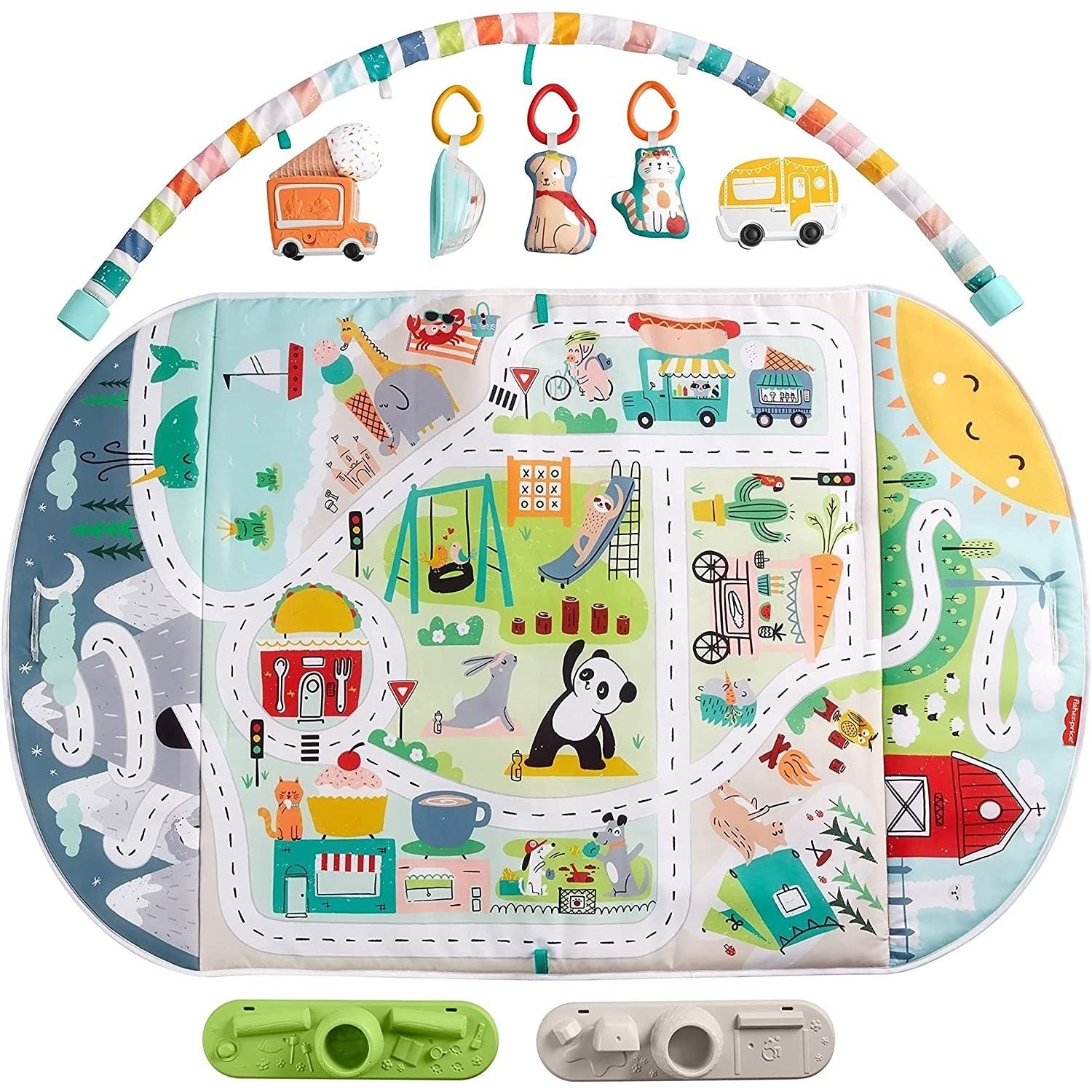 Fisher Price Palestrina Gigante della Città 2 in 1