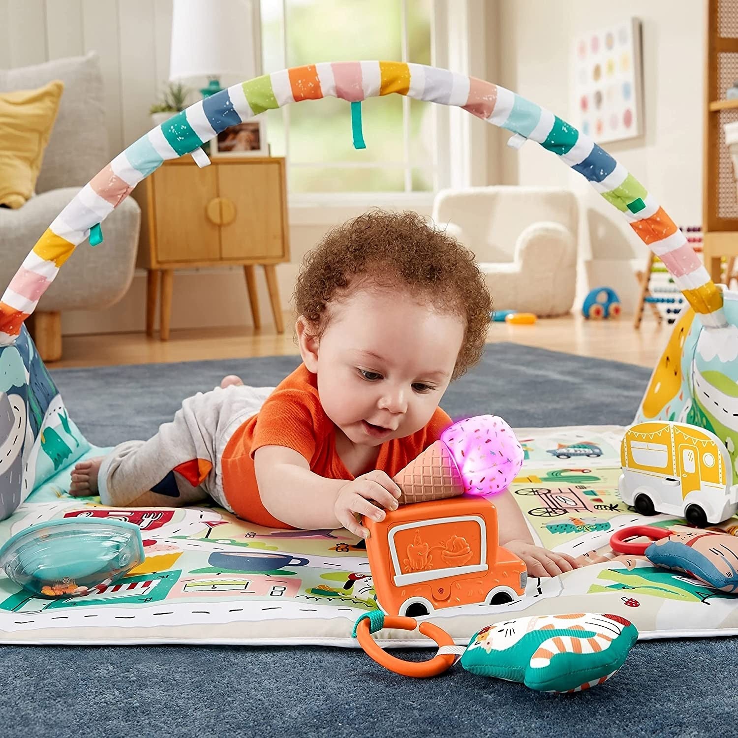Fisher Price Palestrina Gigante della Città 2 in 1