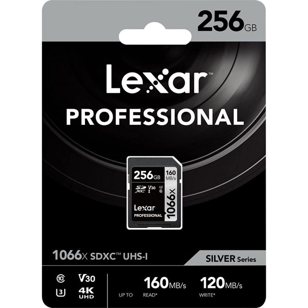 Lexar SDXC 1066x 256GB UHS-I C10 U3 V30 Professional