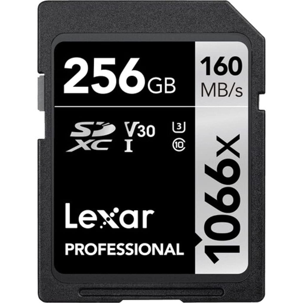 Lexar SDXC 1066x 256GB UHS-I C10 U3 V30 Professional