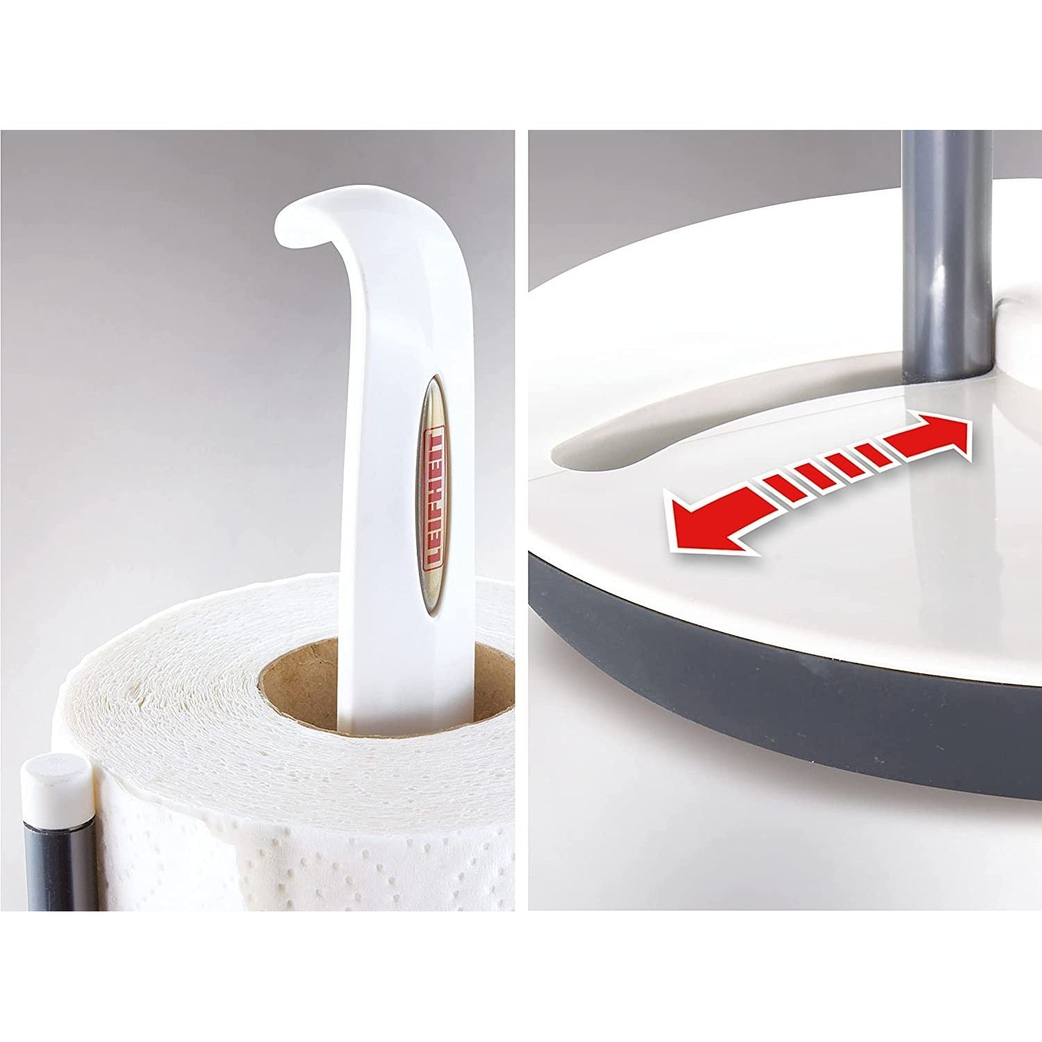 Leifheit Portarotolo Da Cucina ComfortLine Con Meccanismo A Molla