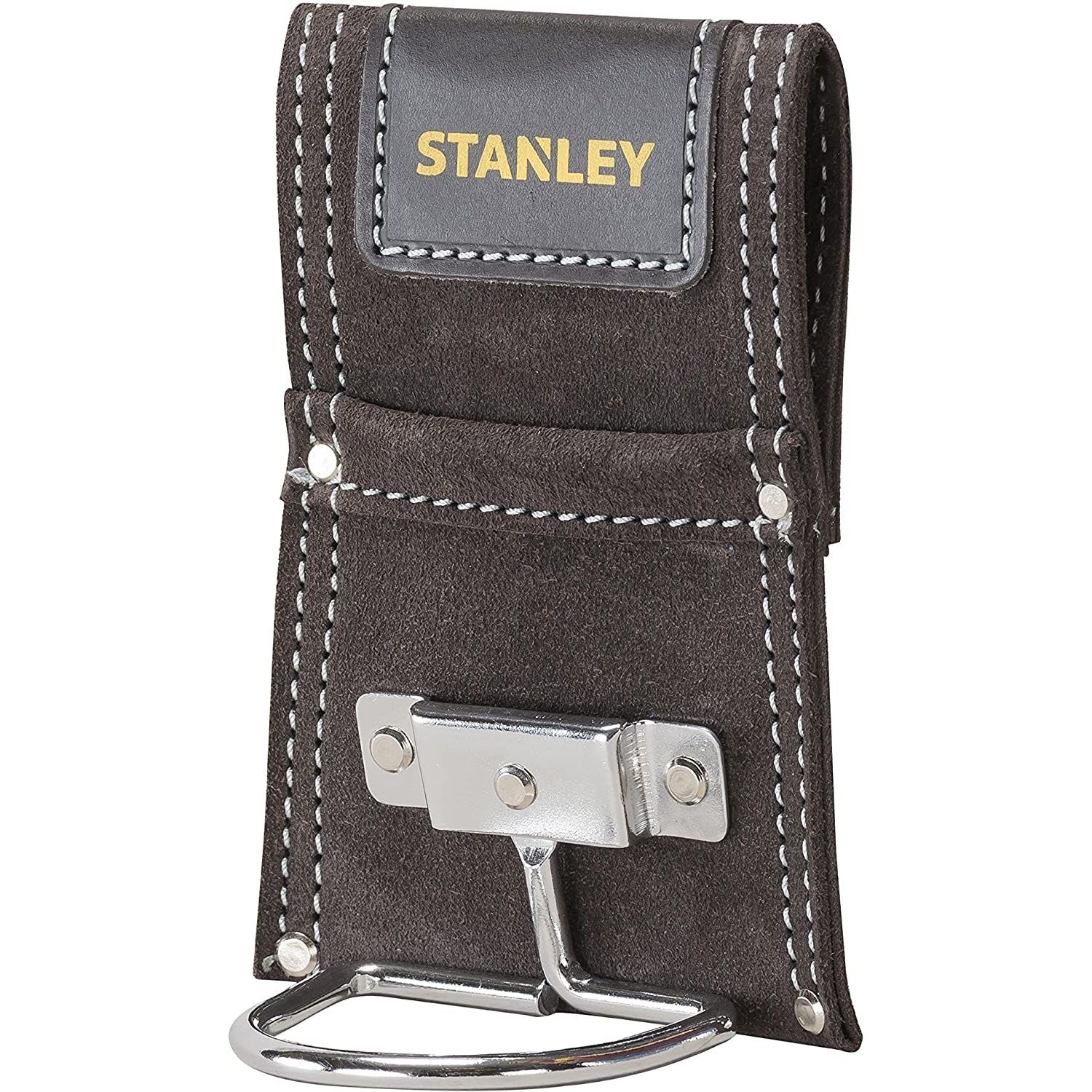 Stanley Fodero Porta Martello in Cuoio Scamosciato Qualità Professionale