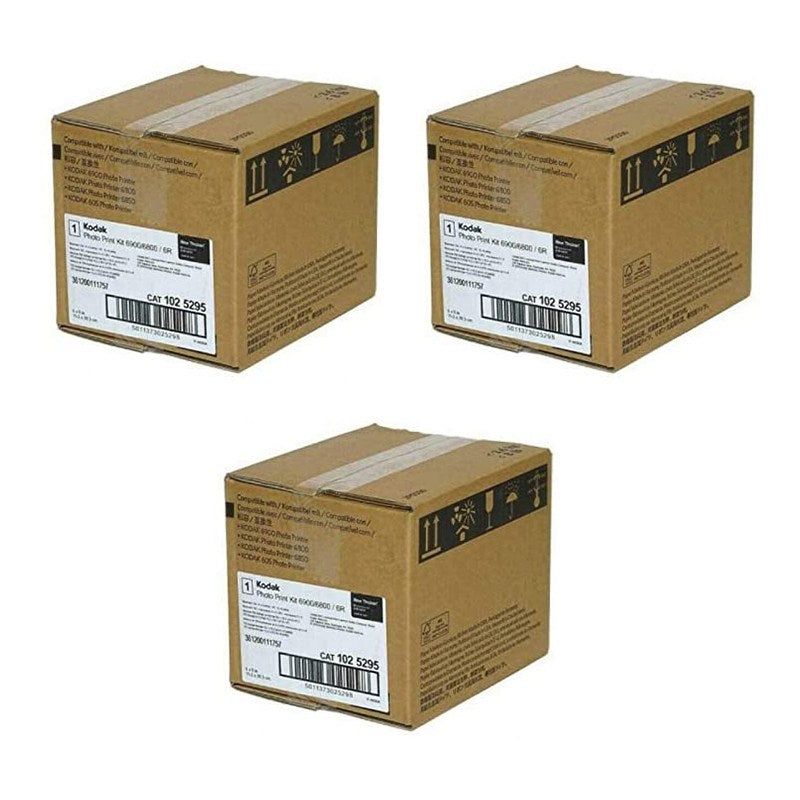 KODAK NEW PHOTO PRINT KIT 6900/6850/6800 6R (Confezione da 3)