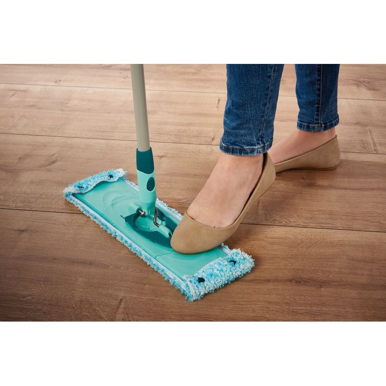 Leifheit Clean Twist M Scopa lavapavimenti Con Meccanismo Di Rotazione e Tecnologia Di Centrifuga
