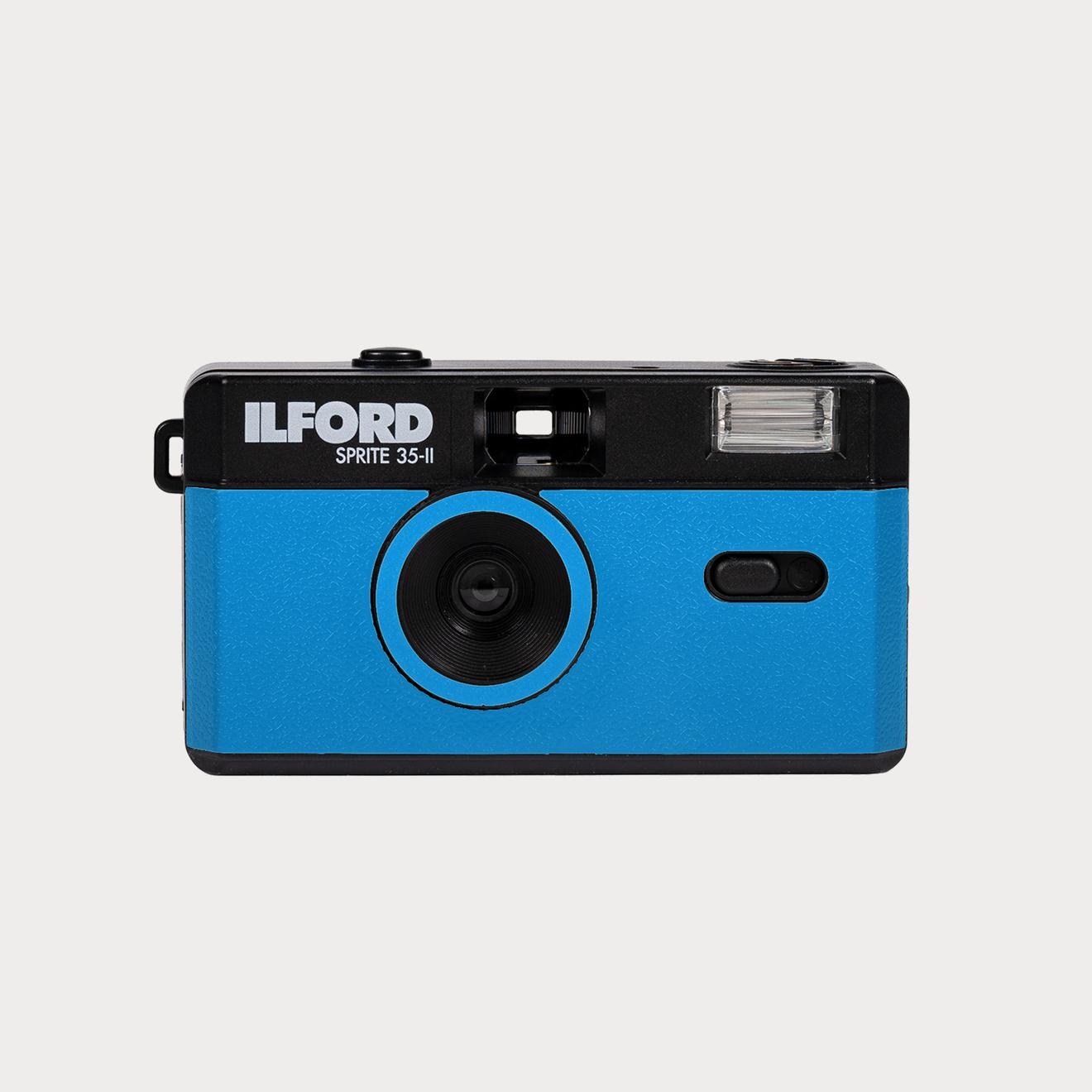 ILFORD SPRITE 35-II CAMERA BLACK & BLUE
