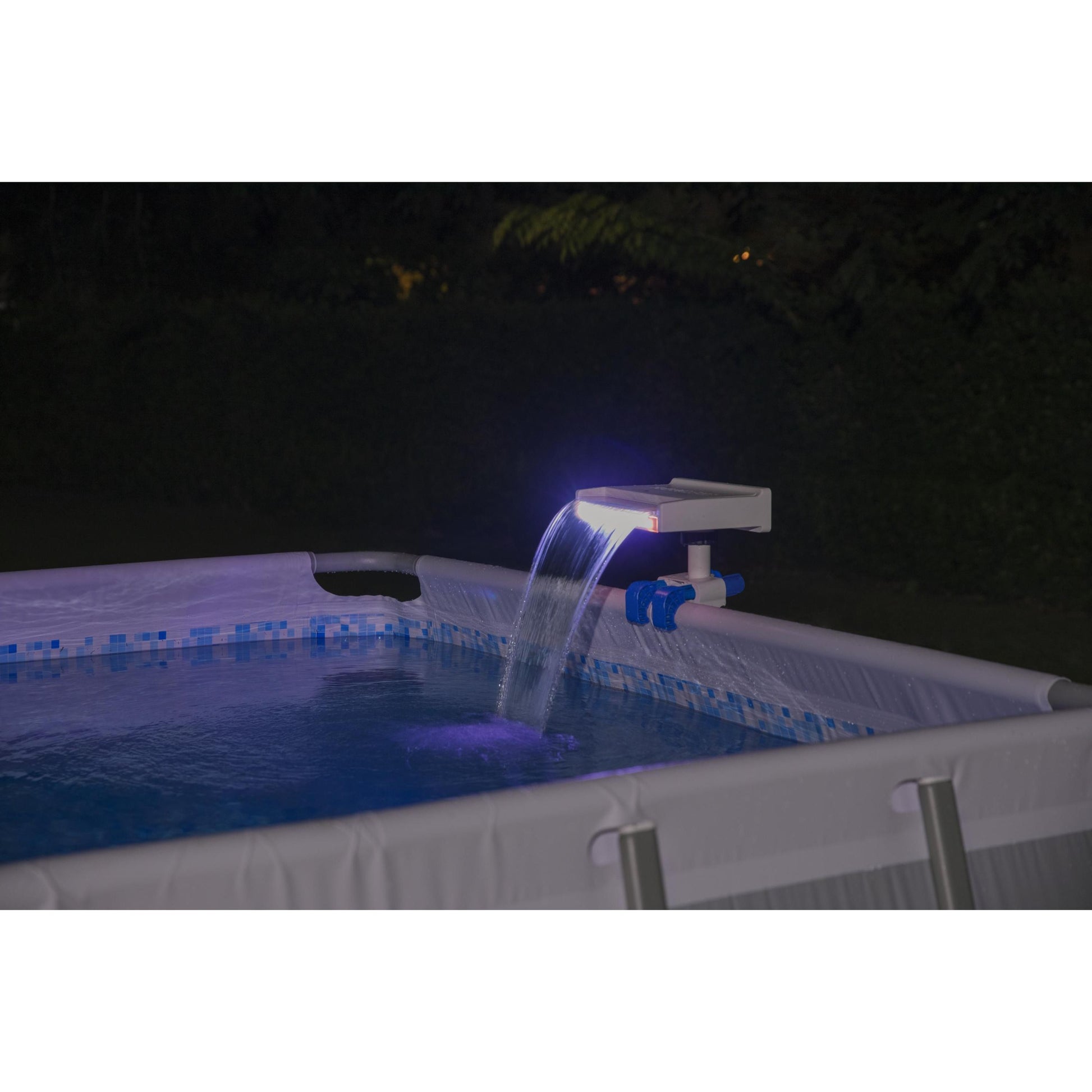 Bestway 58619 Cascata LED Rilassante Compatibile Con Tutte Le Piscine Fuori Terra