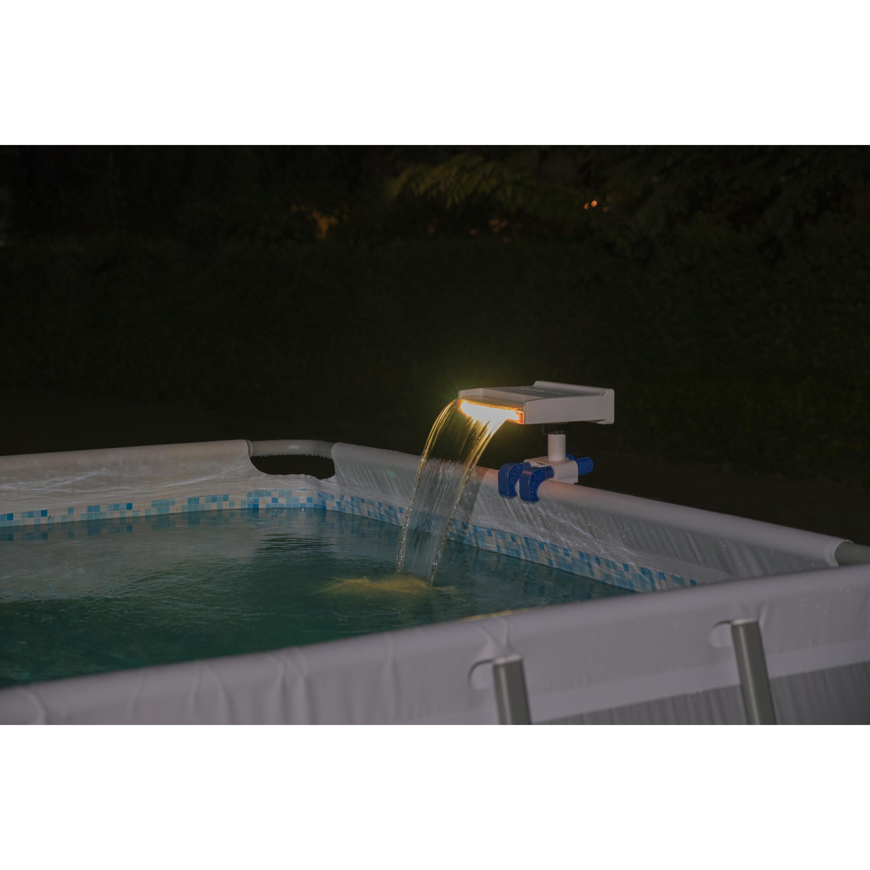 Bestway 58619 Cascata LED Rilassante Compatibile Con Tutte Le Piscine Fuori Terra
