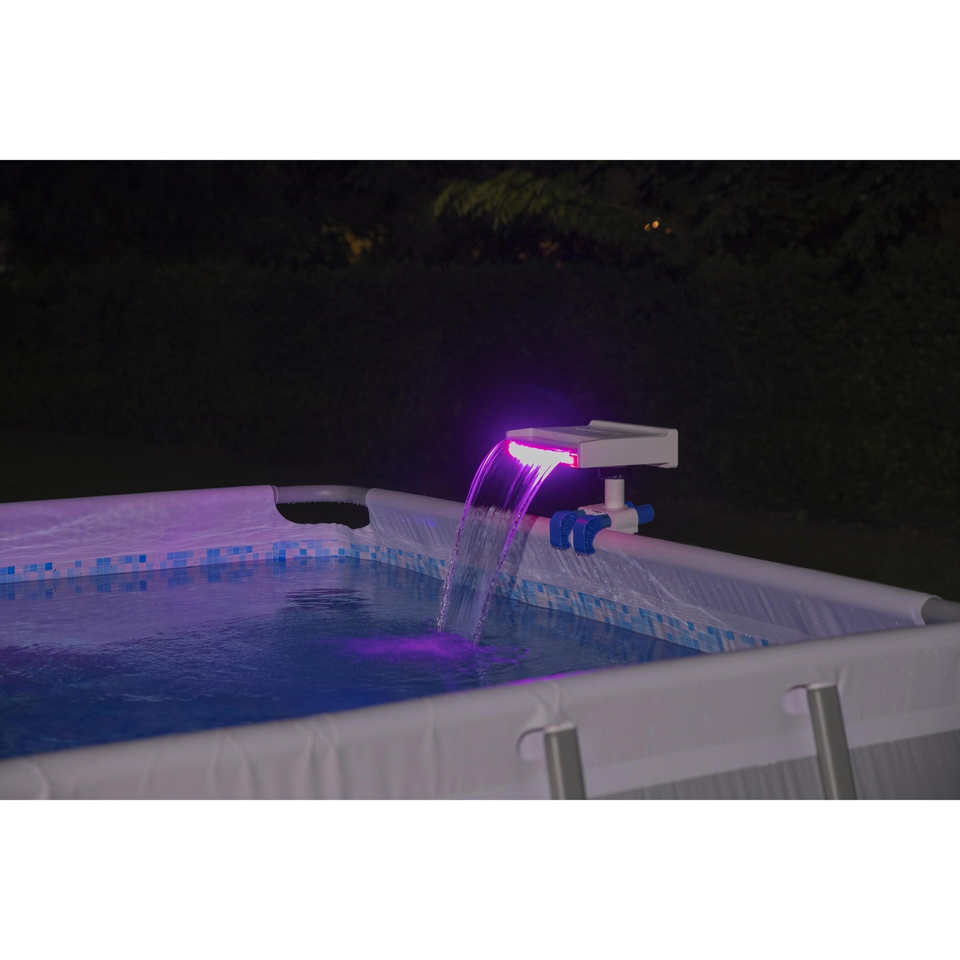 Bestway 58619 Cascata LED Rilassante Compatibile Con Tutte Le Piscine Fuori Terra