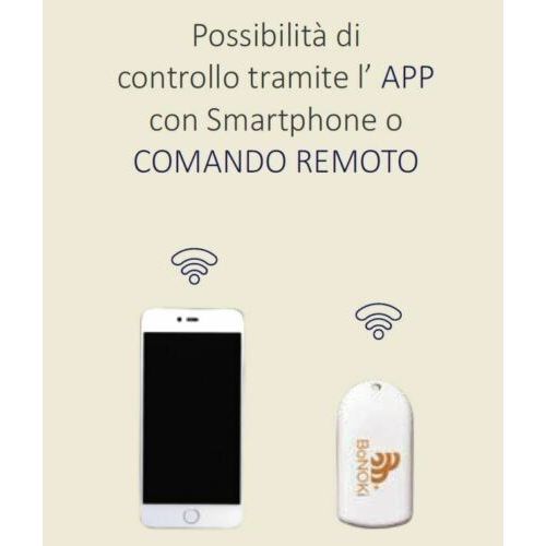 Biennebi Segretino Bonoki Bloccaporta Motorizzato Con Apertura Tramite App Da 60 mm Finitura Oro Lucido