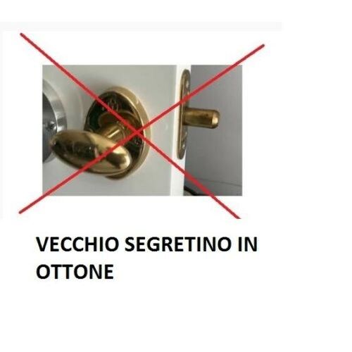 Biennebi Segretino Bonoki Bloccaporta Motorizzato Con Apertura Tramite App Da 60 mm Finitura Oro Lucido