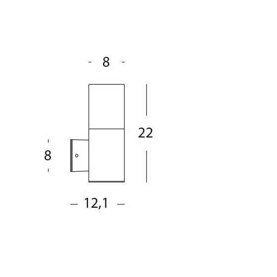 Sovil APPLIQUE IN ALTO 7W LED 4000K
