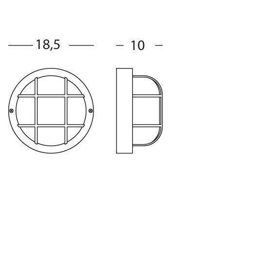 Sovil PLAF.C/GABBIA IN RESINA