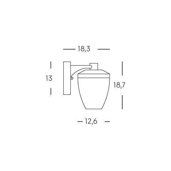 Sovil APPLIQUE IN BASSO E27