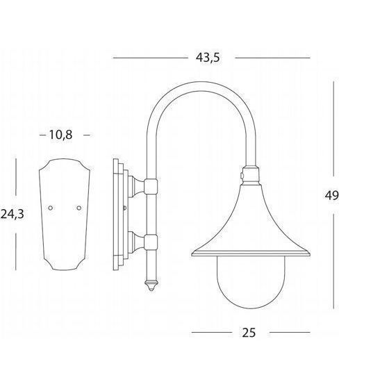 Sovil APPLIQUE IN BASSO E27