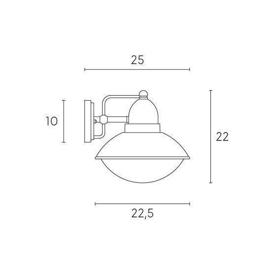 Sovil APPLIQUE IN BASSO E27