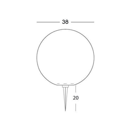Sovil SFERA DA PAVIMENTO D.38