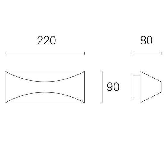 Sovil APPLIQUE 6W LED 3000K