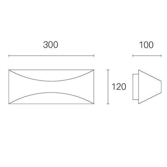 Sovil APPLIQUE 12W LED 3000K