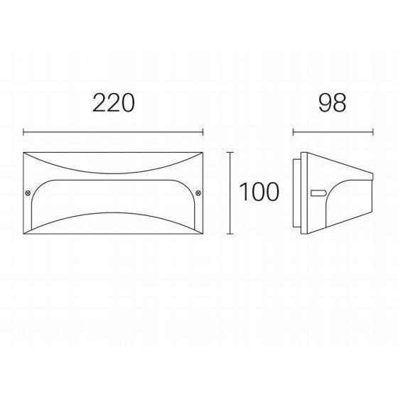 Sovil APPLIQUE 10W LED 3000K
