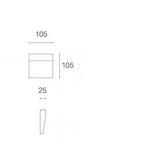 Sovil SEGNAPASSO 3W LED 3000K