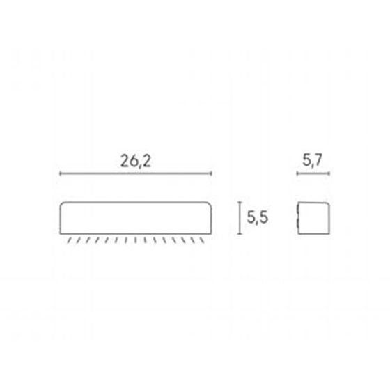Sovil APP.SEGNA PASSO 9W LED 3000K