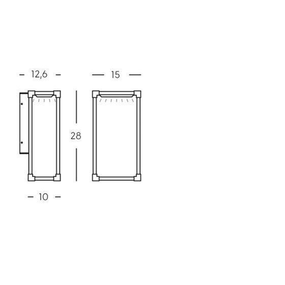 Sovil APPLIQUE 12 W LED 3000K