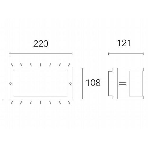 Sovil APPLIQUE 10W LED 3000K
