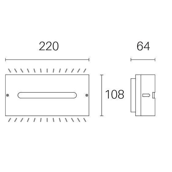 Sovil APPLIQUE 10W LED 3000K