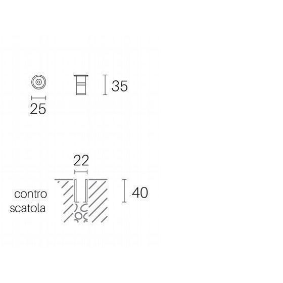 Sovil CALPESTABILE 1W LED* 4000K