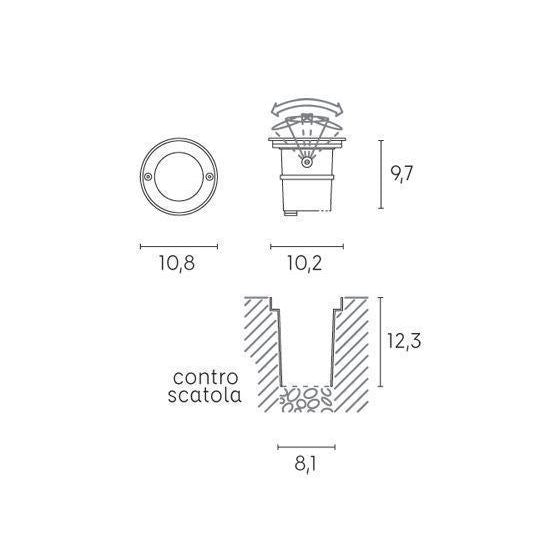 Sovil CALP.BASCULANTE 6W LED 4000K