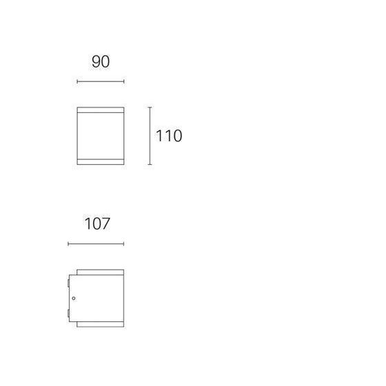 Sovil APPLIQUE 6W+6W LED 4000K