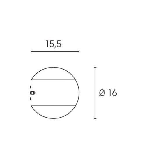 Sovil APPLIQUE 11W+11W LED 4000K