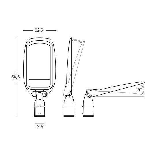 Sovil TESTA-PALO LED 100W 4000K