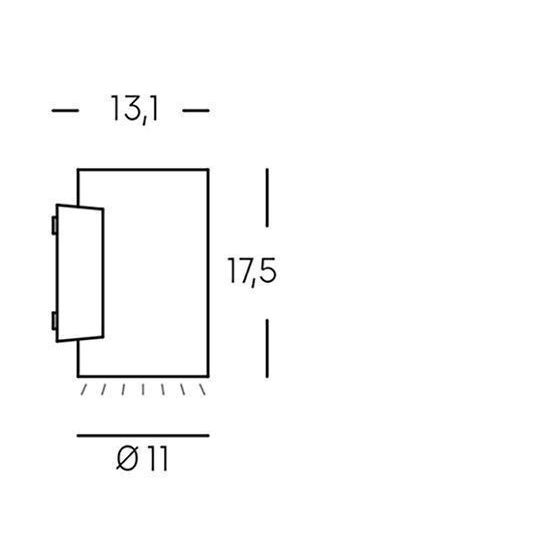 Sovil APPLIQUE LED 10W 4000K