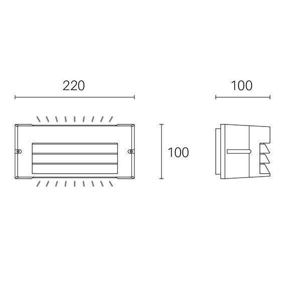 Sovil APPLIQUE 10W LED 4000K