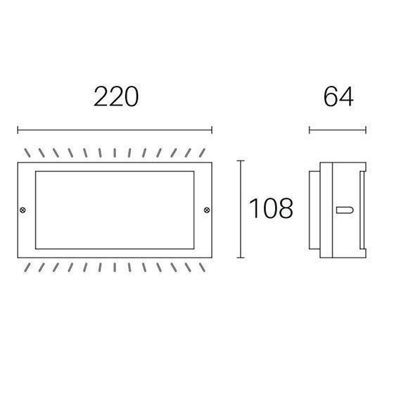 Sovil APPLIQUE 10W LED 4000K