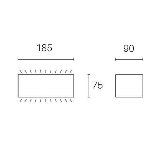 Sovil APPLIQUE 12W LED 4000K