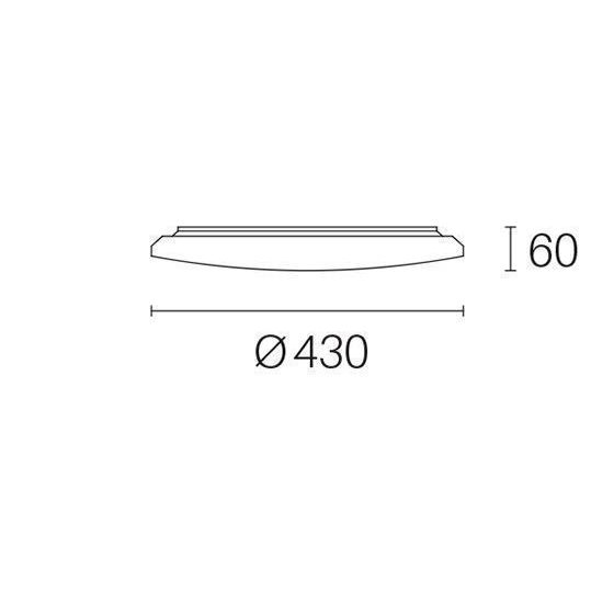 Sovil Sovil PLAFONIERA LED 24W 4000K