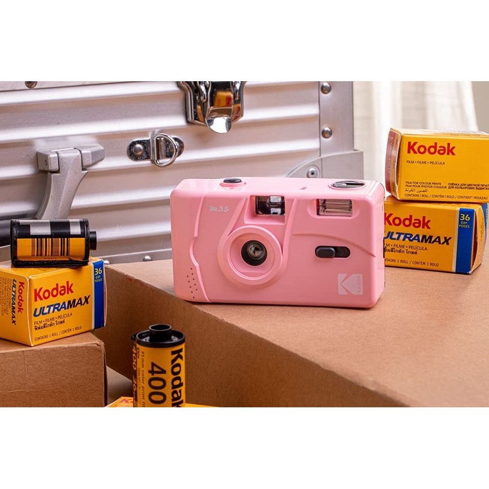 Kodak Film Camera Analogica M35 CANDY PINK GARANZIA UFFICIALE ITALIA 2 ANNI