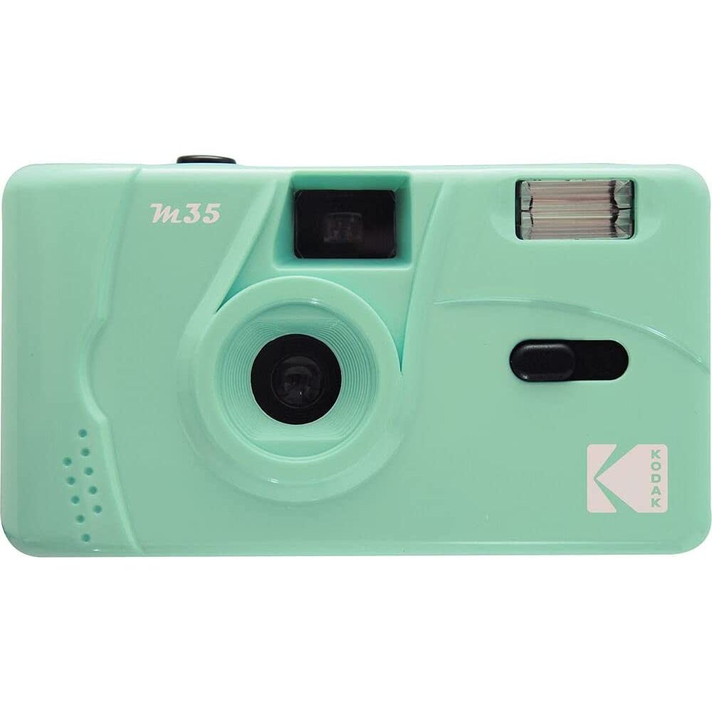 Kodak Film Camera Analogica M35 MINT GREEN GARANZIA UFFICIALE ITALIA 2 ANNI