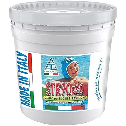 CLORO X PISCINE IN PASTIGLIE DA GR.20 KG. 5 STR90P20