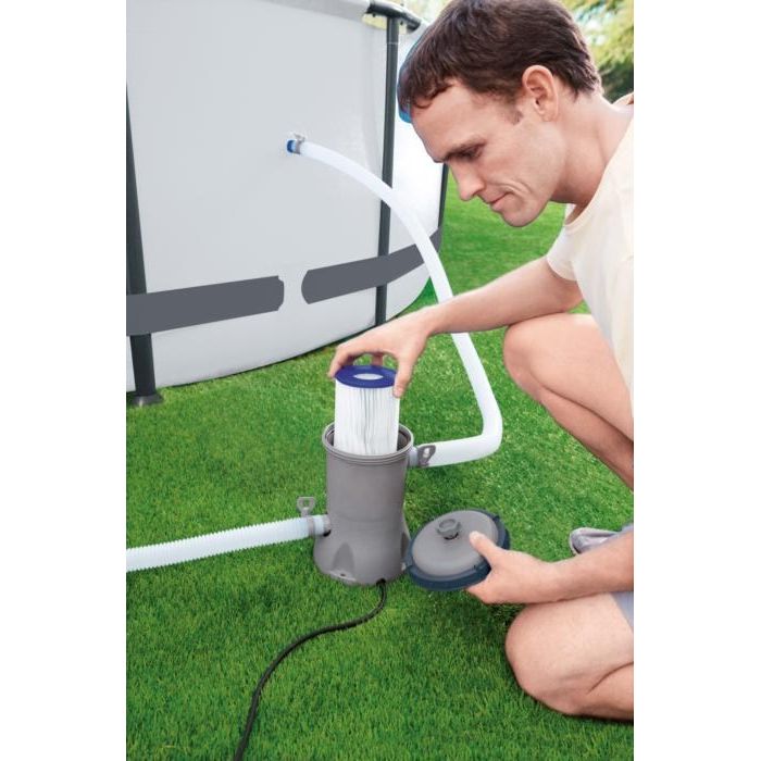 Bestway 58383 Pompa di Filtraggio a Cartuccia da 2.006 L/h